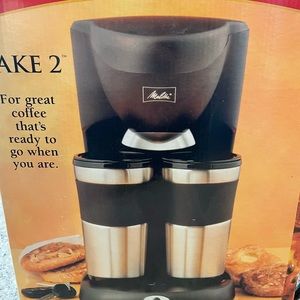 Brand New Melitta Take 2 Coffeemaker